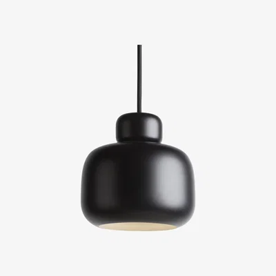 Nordic Nest Stone ceiling lamp small black