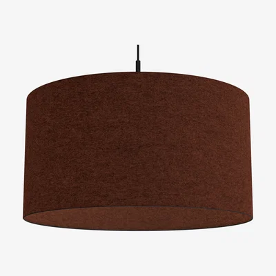 Nordic Nest Belid Soft pendant lamp Ø57 cm Rust red wool