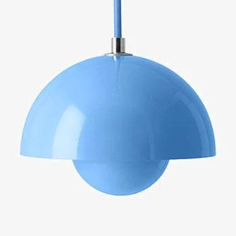 Nordic Nest &Tradition Flowerpot VP10 pendant Swim blue
