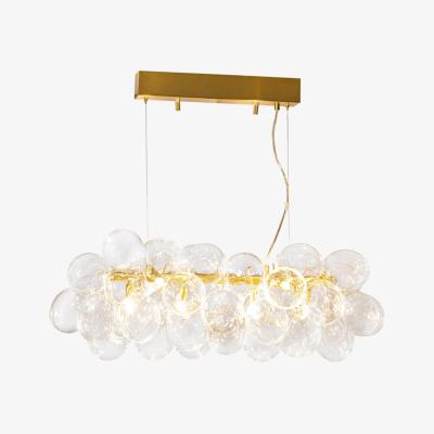 Nordic Nest By Rydéns Gross Bar pendant lamp 80 cm Brass-clear