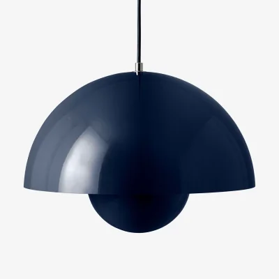 Nordic Nest &Tradition Flowerpot VP7 pendant lamp Steel blue