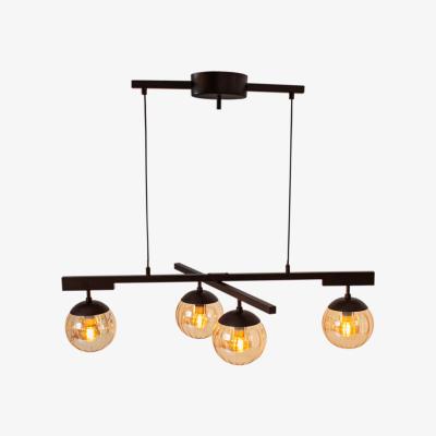 Nordic Nest By Rydéns Labelle ceiling lamp Black/amber