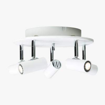 Nordic Nest Belid Cato 5-spotlight roundabout Ø24 cm White