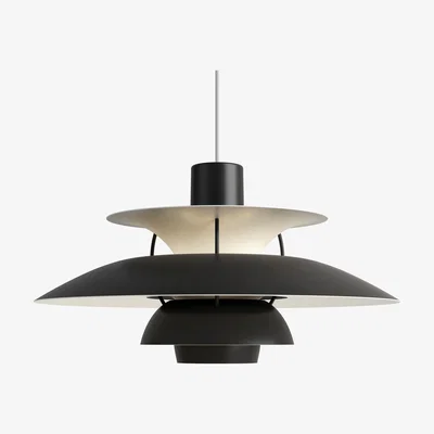 Nordic Nest PH 5 pendant lamp monochrome black