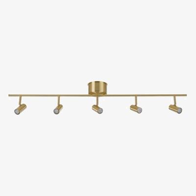 Nordic Nest Belid Cato 5-spotlight straight 120 cm Brass