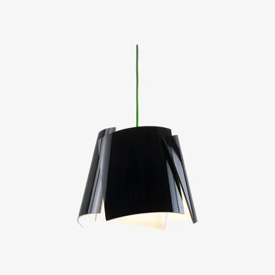 Nordic Nest Leaf black lamp black-green