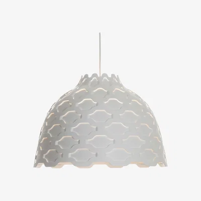 Nordic Nest LC Shutters pendant lamp Ø44 cm White
