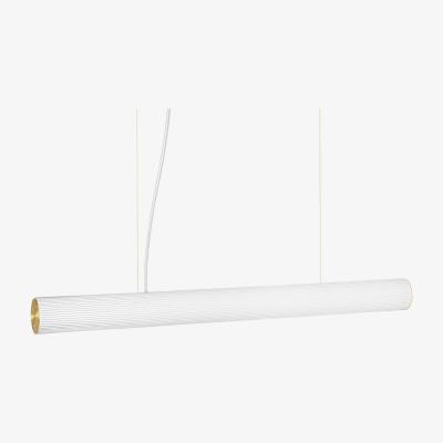 Nordic Nest Vuelta pendant lamp 100 cm White-brass