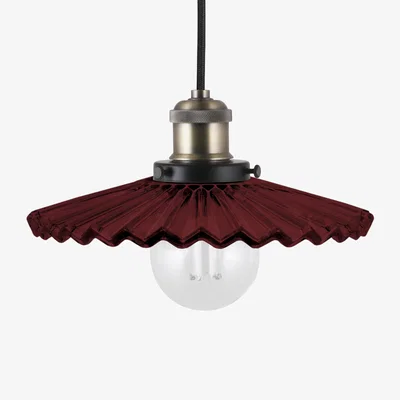 Nordic Nest Globen Lighting Cobbler pendant lamp Ø25 cm Burgundy