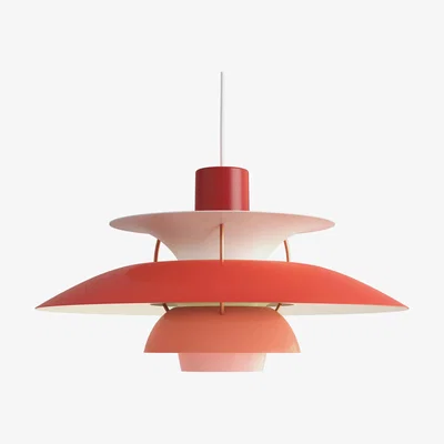 Nordic Nest PH 5 pendant lamp Red