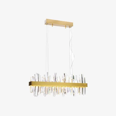 Nordic Nest By Rydéns Triumph Bar ceiling light 80 cm Brass-clear