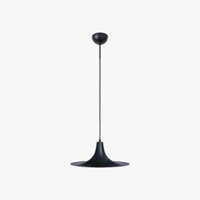 Nordic Nest Konsthantverk Black star pendant Black/brass