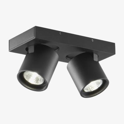 Nordic Nest Light-Point Focus 2 wall and ceiling lamp Black 2700 kelvin