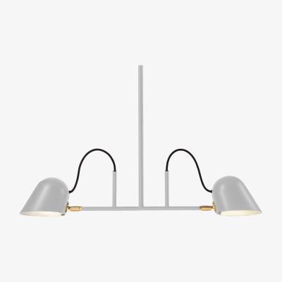 Nordic Nest Örsjö Belysning Streck 1700 pendant lamp Warm grey/brass fixed mounting