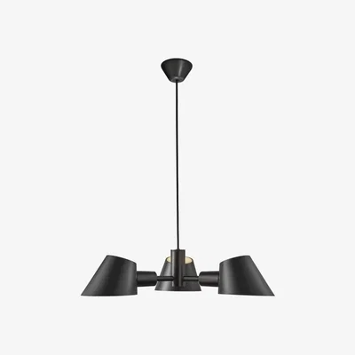 Nordic Nest Design For The People Stay 3-spotlight Ø60 cm Black