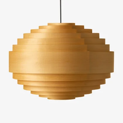 Nordic Nest Vaarnii 1002 Hans Pendant pendant Matte oil-waxed pine Ø46 cm
