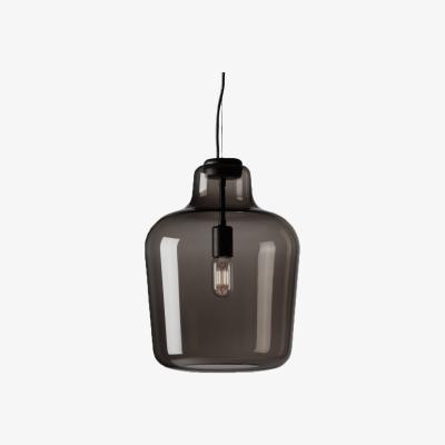 Nordic Nest Say my name pendant smoked grey glossy