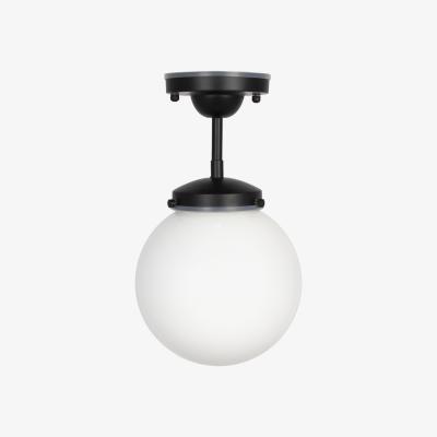 Nordic Nest Alley IP44 ceiling lamp Black-white
