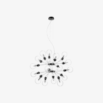 Nordic Nest Atelje Lyktan Matrix pendant lamp Black 16-arm