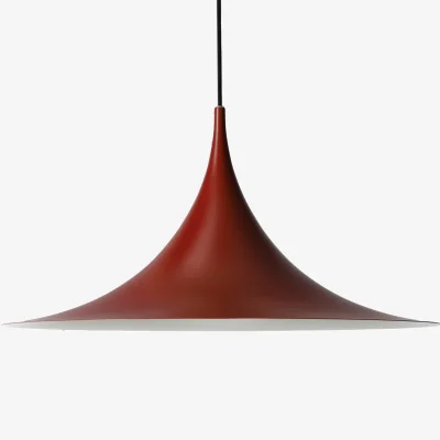 Nordic Nest GUBI Semi lamp Ø 47 cm Special Edition Auburn Red semi matt