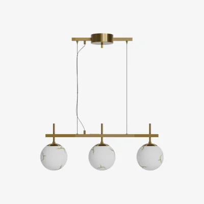 Nordic Nest By Rydéns Bellagio ceiling light 3-lite Brass-white