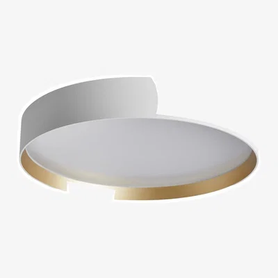 Nordic Nest Loom Design Lucia 45 ceiling lamp White-gold