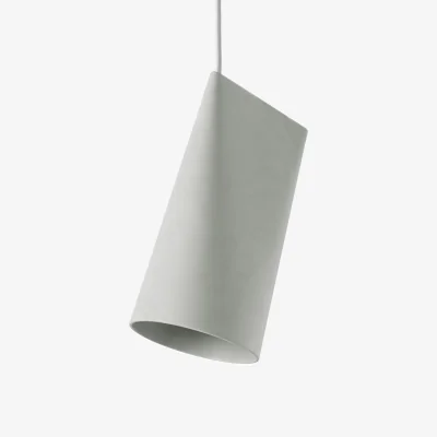Nordic Nest MOEBE Ceiling lamp ceramic 11.2x22 cm Light Grey