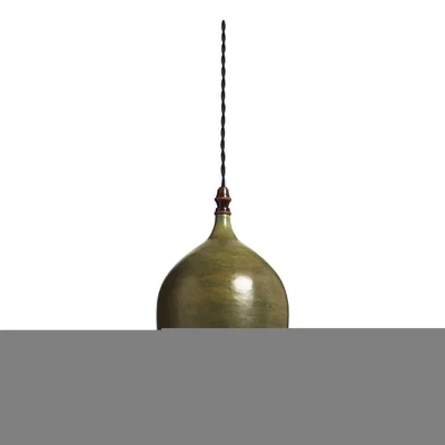 OKA Paiva Pendant Lamp - Antique Green