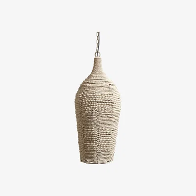 OKA OKA, Eris Bead Pendant Lamp - Clay, Pendant Lights, Ceramic/Metal