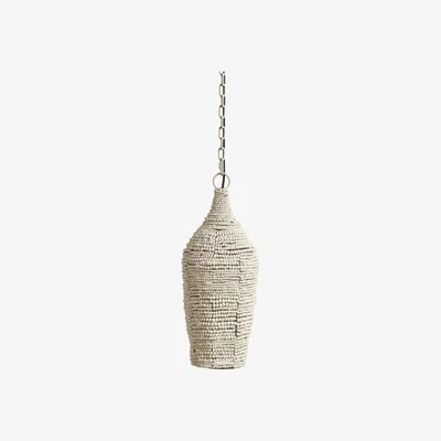 OKA OKA, Mini Eris Bead Pendant Lamp - Clay, Pendant Lights, Ceramic/Metal
