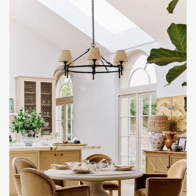 OKA OKA, Torquent Chandelier - Verdigris, Ceiling Light