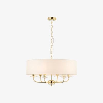 Olivia's Gallery Direct Nixon 6 Pendant Light Brass