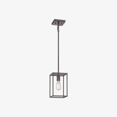 Olivia's Elstead New Harbor 1 Light Pendant Western Bronze