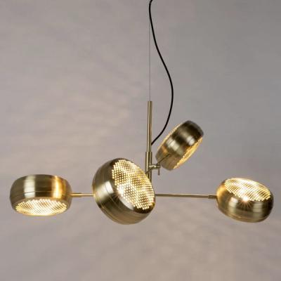 Olivia's Zuiver Gringo Pendant Lamp Multi Brass