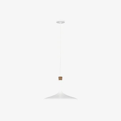 Olivia's Elstead Darwin 1 Light Pendant Matte White
