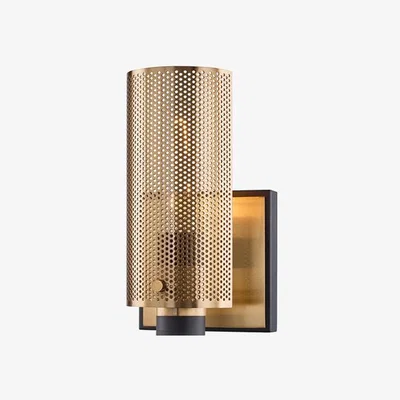 Olivia's Hudson Valley Lighting Pilsen Hand-Worked Iron 1lt Wall Sconce