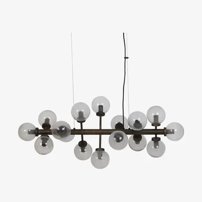 Olivia's Light & Living Chavello 16 Lamp Pendant Antique Bronze