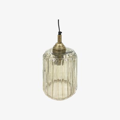 Olivia's Libra Urban Copper Lustre Glass Pendant 32 cm height
