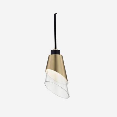 Olivia's Andrew Martin Angie Pendant Light Aged Brass