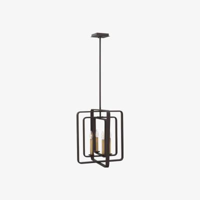 Olivia's Elstead Quentin 4 Light Pendant Buckeye Bronze Style B