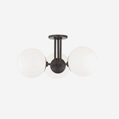 Olivia's Andrew Martin Stella Ceiling Light Aged Brass