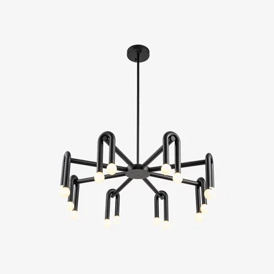 Olivia's Liang & Eimil Melt 2 Pendant Lamp - Matt Black