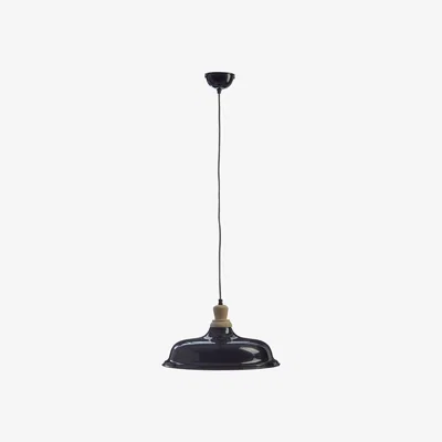 Olivia's Olivia's Norway Bowl Pendant Light Black / Large