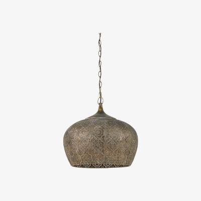 Olivia's Light & Living Emine Pendant Brown Gold / Large