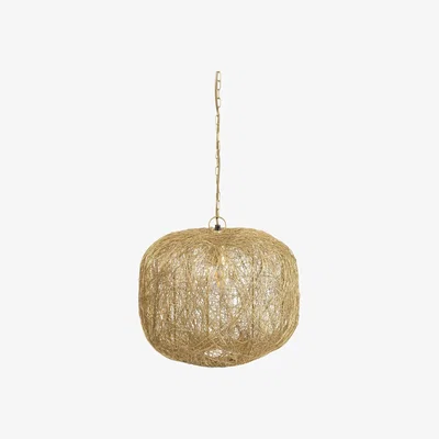 Olivia's Libra Tova Woven Wire Wide Pendant Gold | Outlet