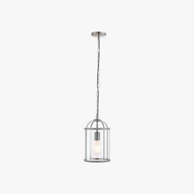 Olivia's Gallery Direct Lambeth Pendant Light Satin Nickel
