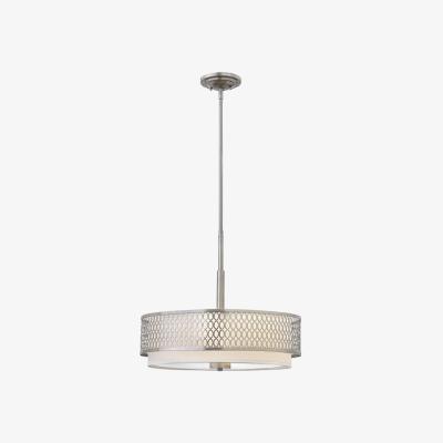 Olivia's Quintessentiale Jules Brushed Nickel Pendant