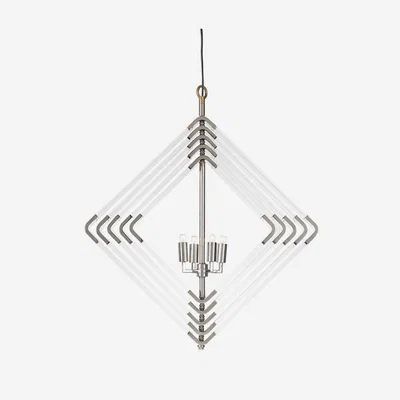 Olivia's Andrew Martin Zane Pendant Light Acrylic/Nickel