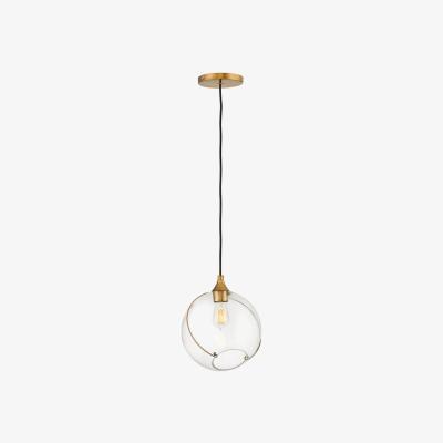Olivia's Quintessentiale Skye Heritage Brass 1 Light Pendant