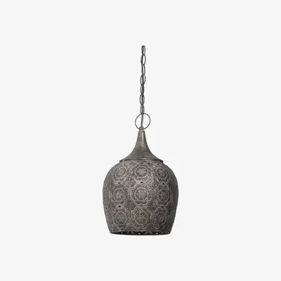Olivia's Light & Living Kadiri Pendant Brown And Gold / Large